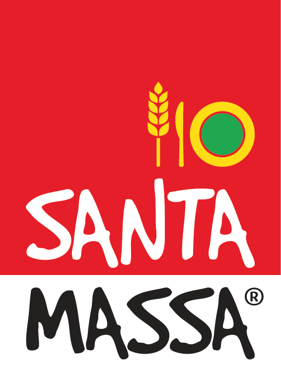 Logo Santa Massa — parceiro do Brasa & Beats